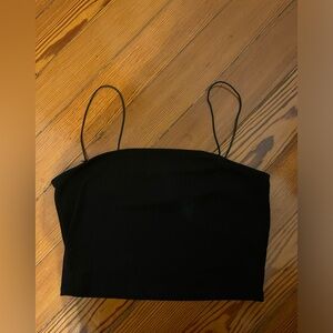 Forever 21 black crop top